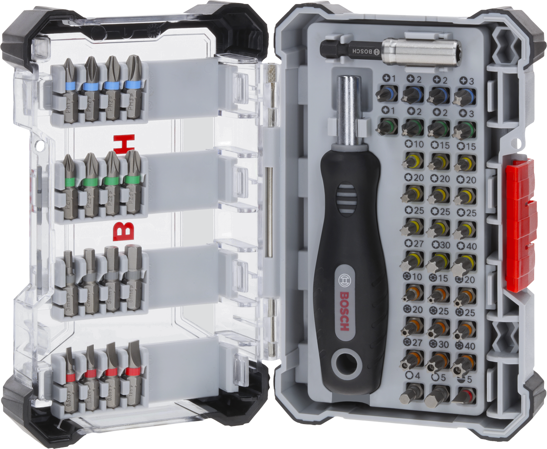 Bosch set bitova za odvijač Extra Hard, 50 komada u kutiji.