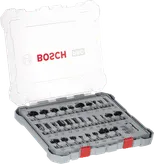 Bosch PRO miješani set glodala s prihvatom 8 mm u kutiji.