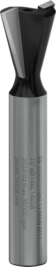 Bosch PRO glodalica s lastin repom, prihvat 15°, 8 mm.