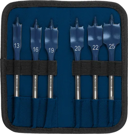 Bosch EXPERT set plosnatih svrdala Self Cut Speed, 6 veličina.