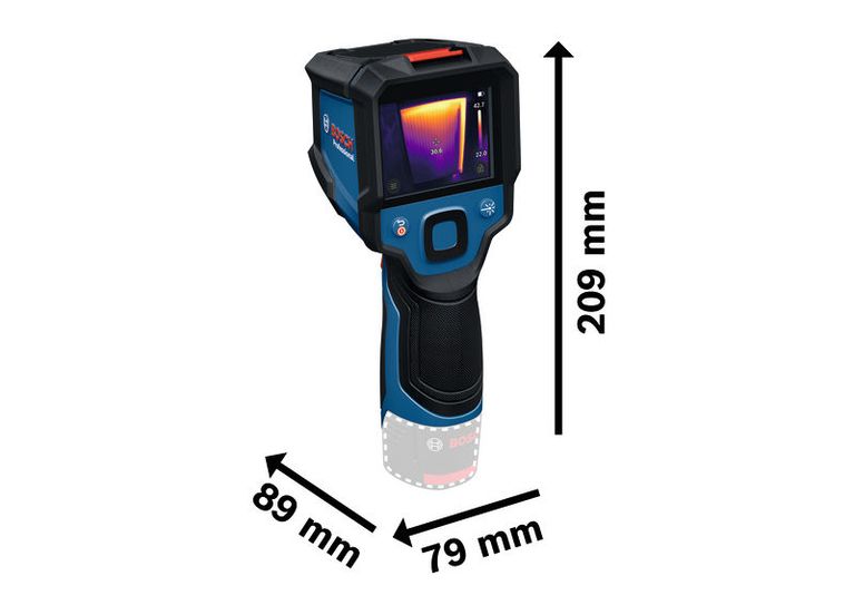 Bosch GTC 12V-450-13 termo kamera s termalnim zaslonom.