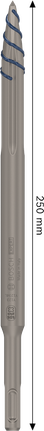 Bosch EXPERT SDS plus-8C šiljasto dlijeto 250 mm.