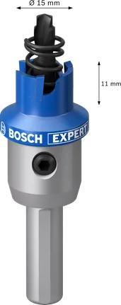 Bosch EXPERT pila za rupe za lim 15 mm.