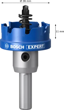 Bosch EXPERT pila za rupe za lim promjera 36 mm.
