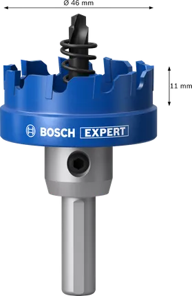 Bosch EXPERT pila za rupe za lim s utorom 46 mm.