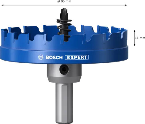 Bosch EXPERT pila za rupe za lim 85 mm za rezanje metala.