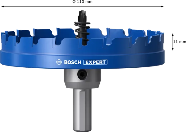 Bosch EXPERT pila za rupe s utorom za lim 110 mm.