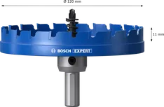 Bosch EXPERT pila za rupe za lim 120 mm za metal.