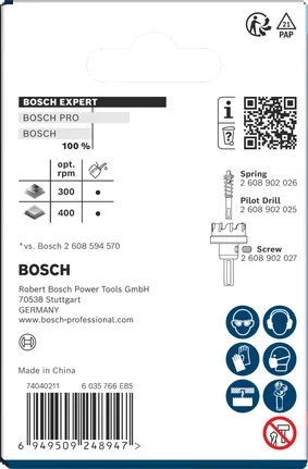 Bosch EXPERT pila za rupe za lim 40 x 5 mm.