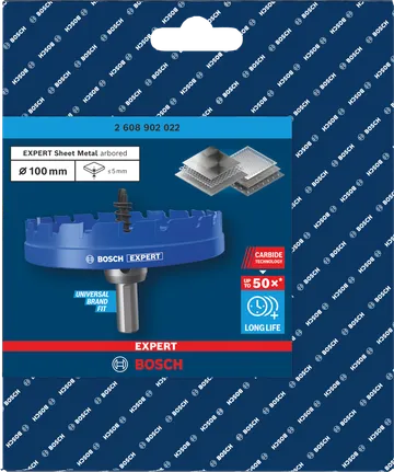 Bosch 100 mm EXPERT pila za rupe za lim s utorom.