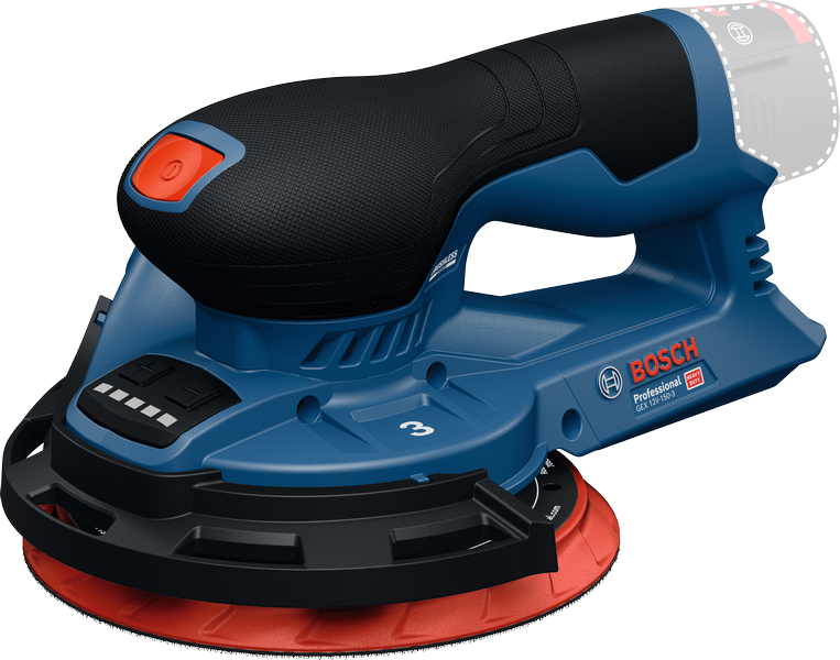 Bosch GEX 12V-150-3 akumulatorska ekscentrična brusilica.