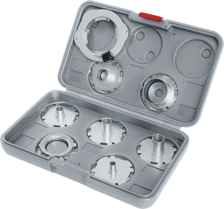 Bosch PRO set vodilica za šablone Imperial za glodalicu, 8 dijelova.