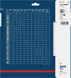 Tablica kompatibilnosti Bosch EXPERT kružne pile za laminirane ploče T48.