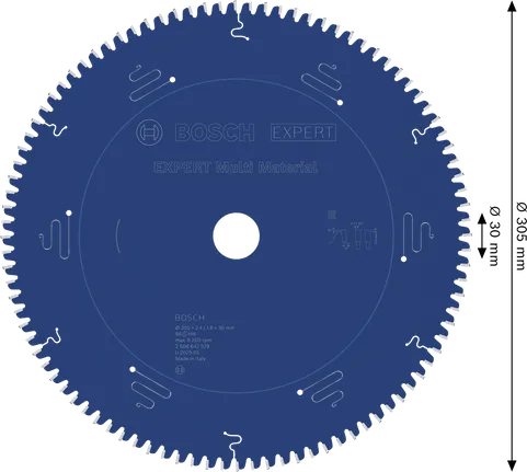 Bosch EXPERT Multi Material kružna pila, list 305 mm.