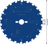Bosch EXPERT list kružne pile za drvo 250 mm za precizno rezanje drva.