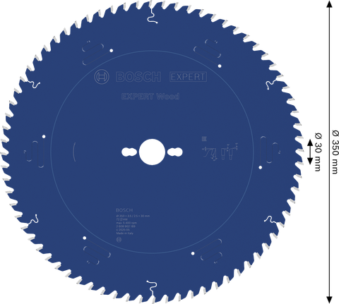 Bosch EXPERT list kružne pile za drvo 350 mm za rezanje drva.