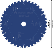 Bosch EXPERT list kružne pile za drvo, promjera 254 mm.