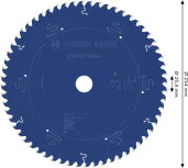 Bosch EXPERT list kružne pile za drvo 254 mm T60.