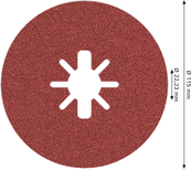 Bosch PRO R780 X-Lock vlaknasti disk 115 mm G80.