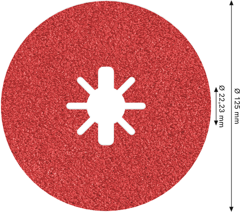 Bosch PRO R780 X-Lock vlaknasti disk 125 mm G50.