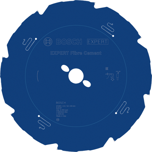 Bosch EXPERT kružna pila za vlaknasti cement, 305 mm.