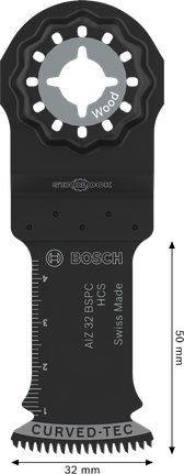 Bosch AIZ 32 BSPC Starlock ploča za rezanje drva 32x50 mm.