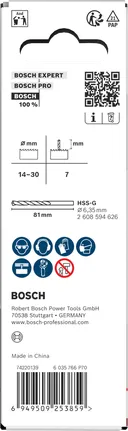 Bosch osovina i pilotna bušilica za pilu za rupe 14-30 mm.