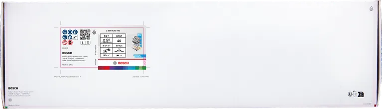 Bosch X451 lamelni disk 125 mm G40 kutija, 60 komada.