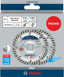 Bosch PRO višenamjenski dijamantni disk X-Lock 125 mm, pakiranje od 2 komada.