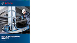 Bosch Professional alat se koristi za bušenje u industrijskom okruženju.