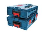 Bosch i-BOXX rack fedél, biztonságos, egymásra rakható tárolódoboz.