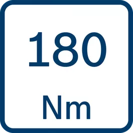 Nyomaték 180 Nm 