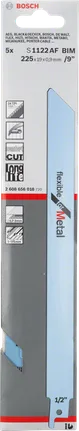Bosch S1122AF BIM fém kardfűrészlap 225 mm.