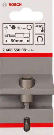 Bosch 1/4″ 10 mm-es dugókulcs 50 mm.