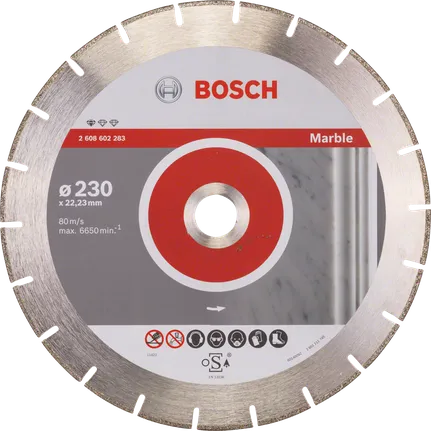 Bosch gyémánt vágókorong márványhoz 230 mm.