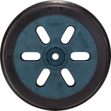 Bosch kemény csiszolótalp, 150 mm átmérőjű.