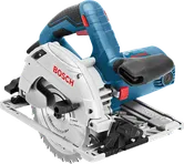 Bosch GKS 55+ GCE kézi körfűrész fa vágásához.