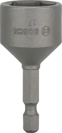 Bosch csavarhúzó 17 mm-es 1/4"-os hatszögletű szárral M10-es menethez.