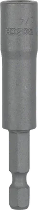Bosch dugókulcs 1/4 hüvelykes hatszögletű szárral, 65 mm hosszú.