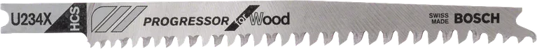Bosch U 234 X szúrófűrészlap fához, köszörült fogakkal.