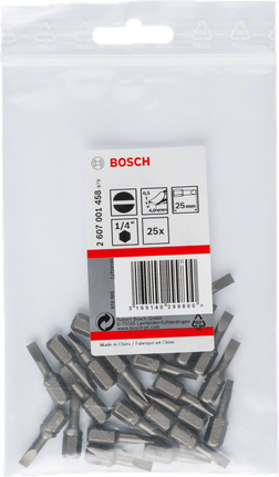 Bosch csavarhúzóbit extra kemény S0,5x4,0 csomag.