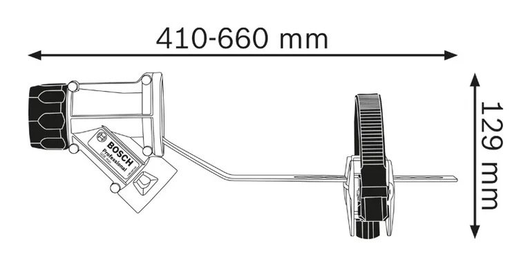 Porszívó tartozék diagramja.