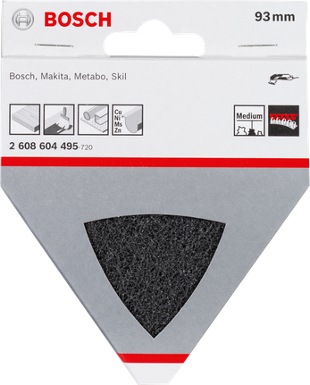 Bosch 93 mm-es közepes gyapjúlemez.