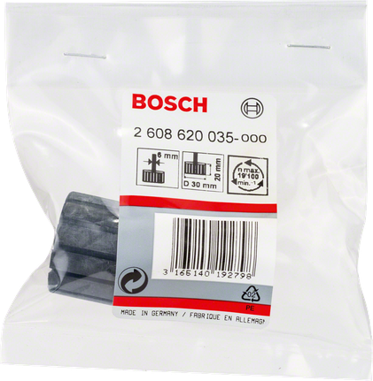 Bosch szár 30 mm átmérőjű csiszolóhüvelyekhez.