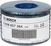 Bosch X551 Expert lamellás csiszolótárcsa fémhez, 115 mm, 120-as szemcseméret.
