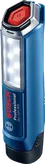 Bosch GLI 12V-300 LED munkalámpa, kompakt, akkus kialakítás.