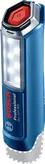 Bosch GLI 12V-300 LED munkalámpa, kompakt kialakítás.