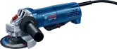 Bosch GWS 9-115 P sarokcsiszoló oldalsó fogantyúval.