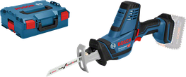 Bosch GSA 18V-LI C akkus orrfűrész kofferben.