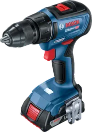 Bosch GSR 18V-50 akkus fúró-csavarozó 2.0 Ah-s akkumulátorral.